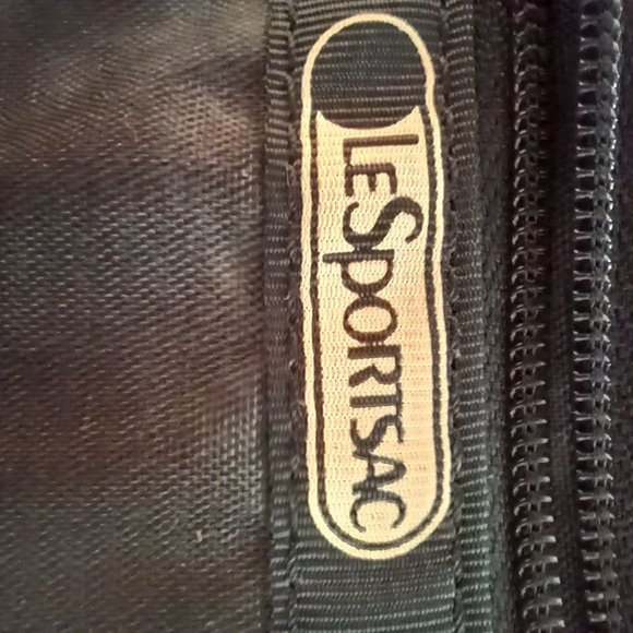 Lesportsac Blue and White Bag with Cosmic Design - Picture 3 of 4